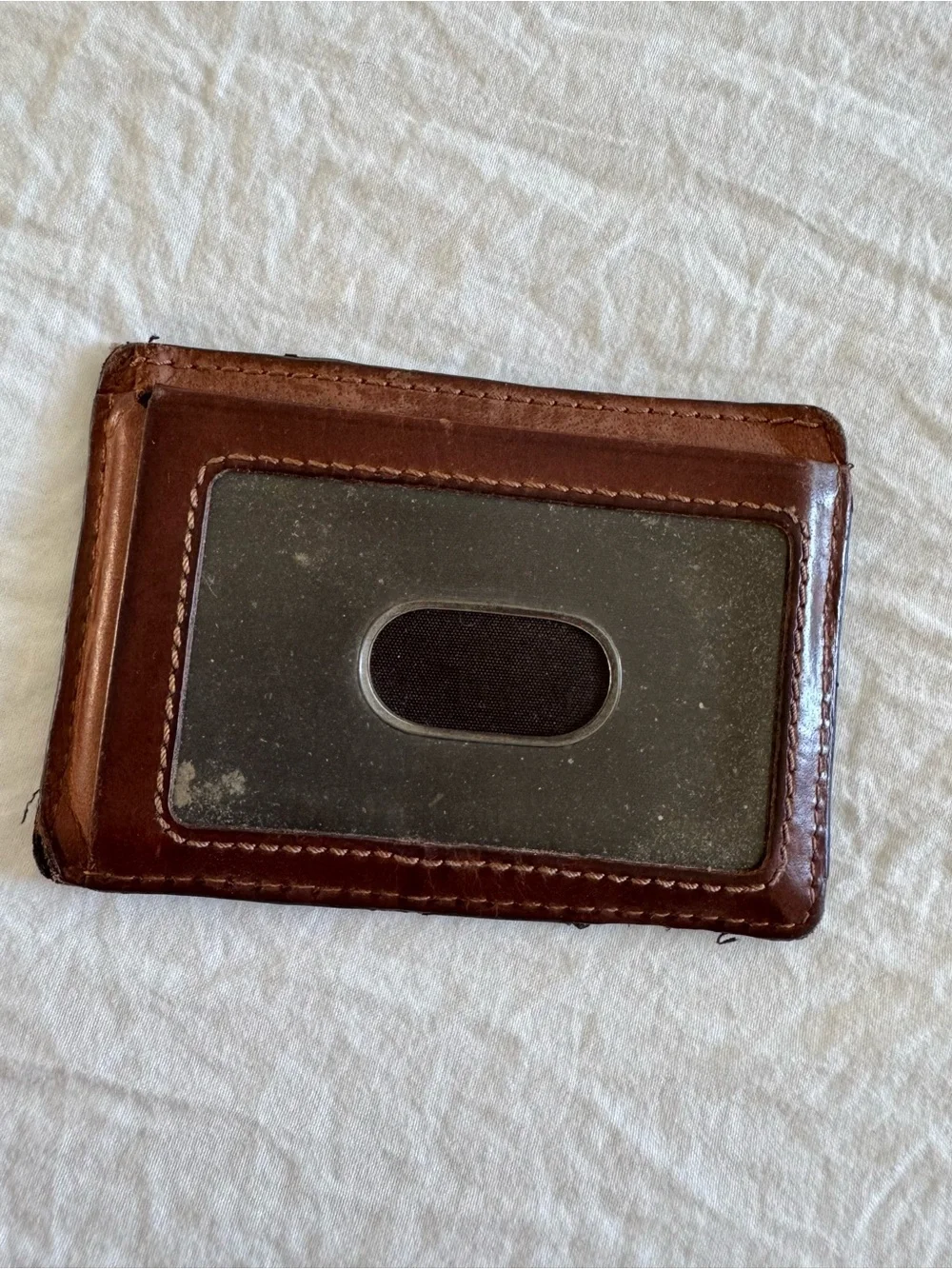Fossil Men's Everett Slim Leather Card Holder